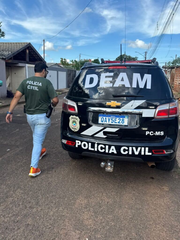 Polícia Civil de MS Realiza Prisão Preventiva em Caso de Violência Doméstica